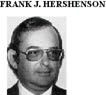 FRANK J.  HERSHENSON JD