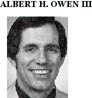 DR. ALBERT H.  OWEN  III DDS, MSD