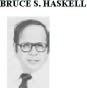 DR. BRUCE S.  HASKELL DMD, PhD