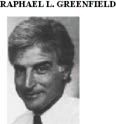 RAPHAEL L. GREENFIELD, DDS, MSD